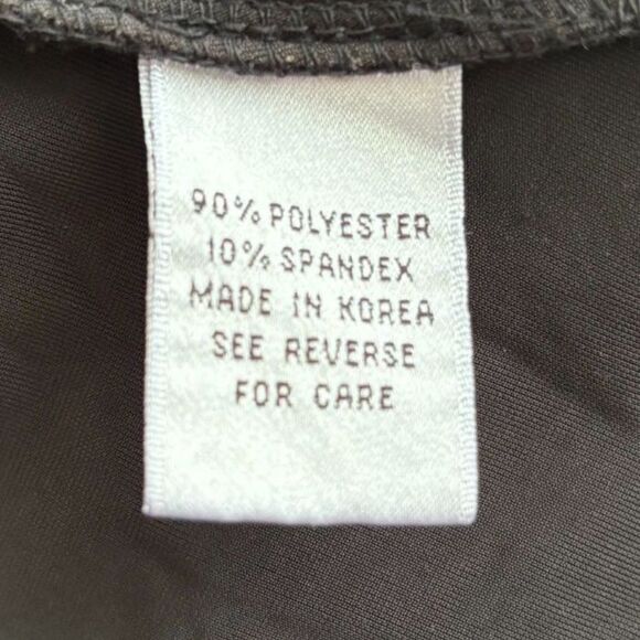 Talbots Belted Faux Wrap Dress Black‎ Velvet Holiday Party Chic Size 4 Petite - Picture 6 of 6